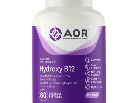 AOR Hydroxy B12 60 Lozenges Discount