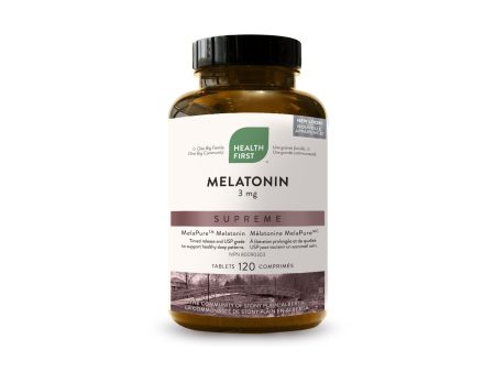 Health First Melatonin Supreme Time Release 120 Time Release Tablets Sale