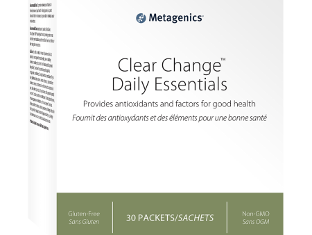 Metagenics Clear Change Daily Essentials 30 Packets Online