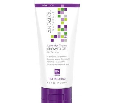 Andalou Lavender Thyme Shower Gel 251ml Cheap