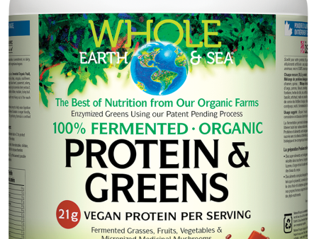 Whole Earth & Sea 100% Fermented Protein & Greens Organic Chocolate 710g Online