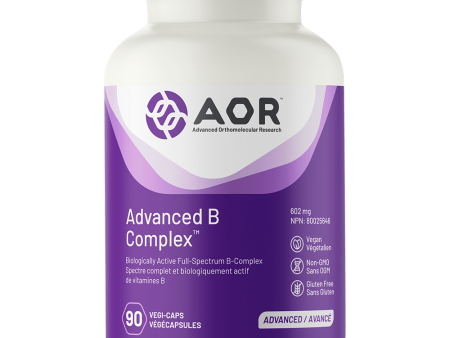 AOR Advanced B Complex 90 Vegetarian Capsules Discount