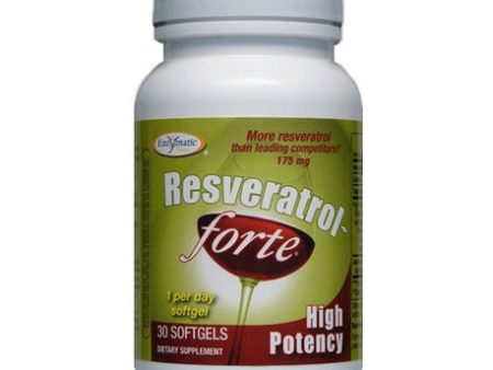 Enzymatic Therapy Resveratrol High Potency 30 Softgels Sale