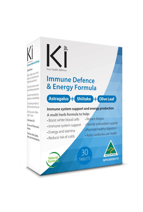 Ki Immune Defence & Energy  Formula 30 tablets For Sale