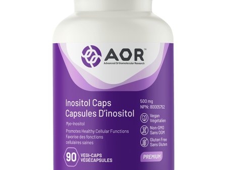 AOR Inositol 500mg 90 Vegetarian Capsules Online