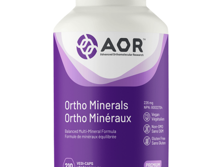 AOR Ortho Minerals 210 Vegi-Caps Supply