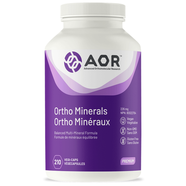 AOR Ortho Minerals 210 Vegi-Caps Supply