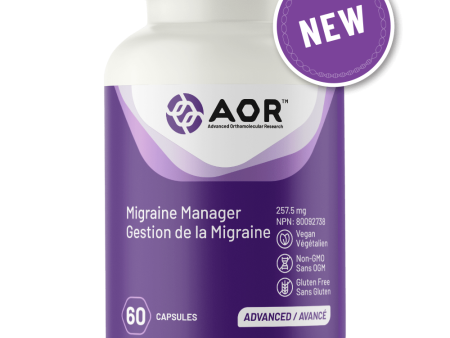 AOR Migraine Manager 60 Capsules Discount