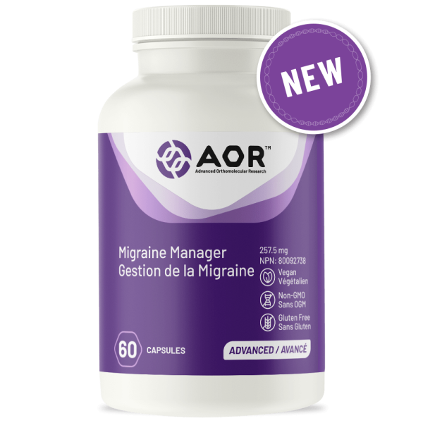 AOR Migraine Manager 60 Capsules Discount