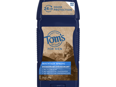 Tom s For Men Mountain Spring Deodorant 64g Online Sale