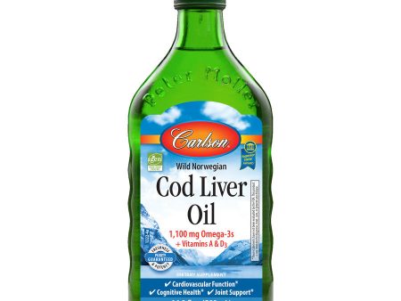 Carlson Norwegian Cod Liver Oil Unflavoured 500ml Cheap