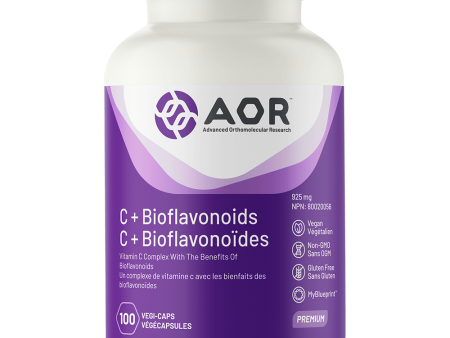 AOR C + Bioflavonoids 100 Vegetarian Capsules Hot on Sale