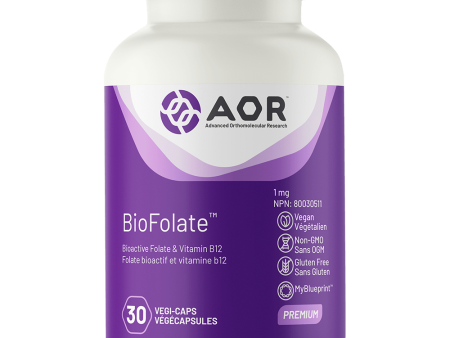 AOR Bio Folate 30 Capsules on Sale