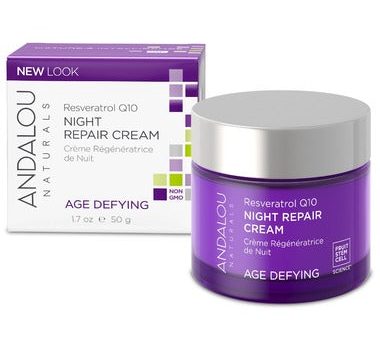 Andalou Fruit Resveratrol Q10 Night Repair Cream 50ml For Cheap