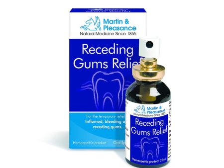 Martin & Pleasance Receding Gums Relief 25ml Spray For Sale