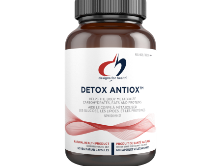 Designs For Health Detox Antiox 60 Vegetarian Capsules Hot on Sale