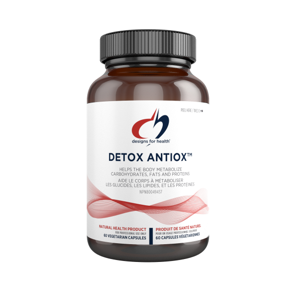 Designs For Health Detox Antiox 60 Vegetarian Capsules Hot on Sale