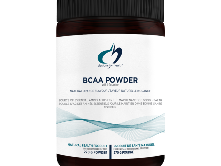 Designs for Health BCAA Powder 270g Fashion