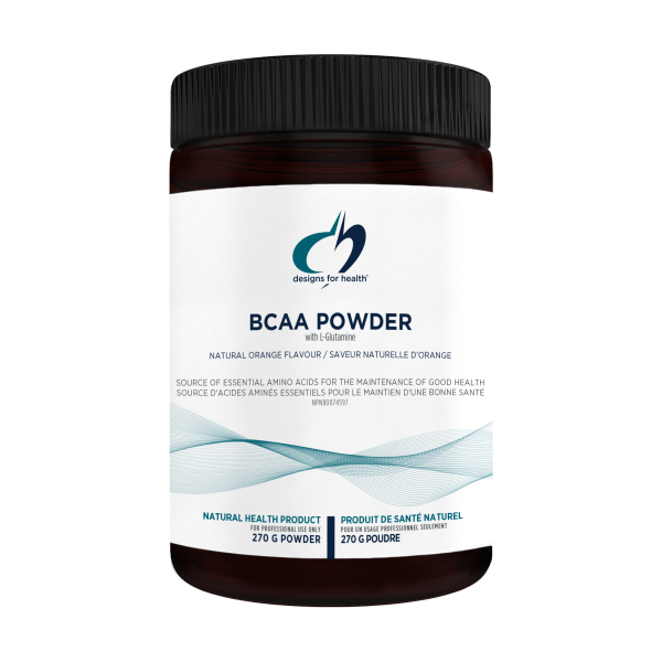 Designs for Health BCAA Powder 270g Fashion