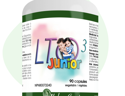 Herb-E-Concept LTO3 Junior 90 Capsules Hot on Sale