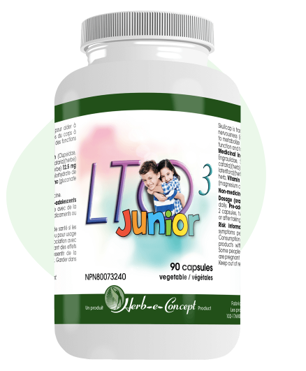 Herb-E-Concept LTO3 Junior 90 Capsules Hot on Sale