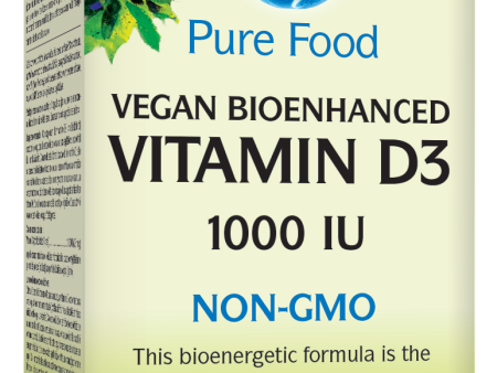 Whole Earth & Sea Vegan Bioenhanced Vitamin D3 NON-GMO 1000 IU 90 Vegetarian Capsules For Cheap