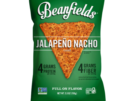 Beanfields Bean & Rice Jalapeno Nacho Chips 156g Fashion