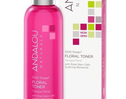 Andalou 1000 Roses Floral Toner 178ml (Discontinued: Replaced with 1000 ROSES BIOME BALANCING TONER) Online Hot Sale