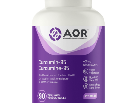 AOR Curcumin-95 400mg 90 Vegetable Capsules Cheap