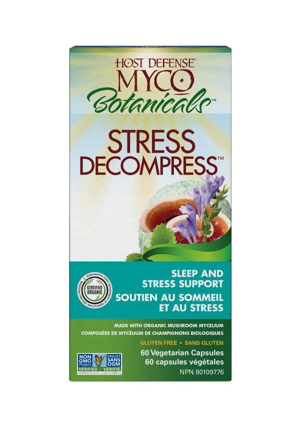 Host Defense Mycobotanicals Stress Decompress 60 Capsules For Cheap