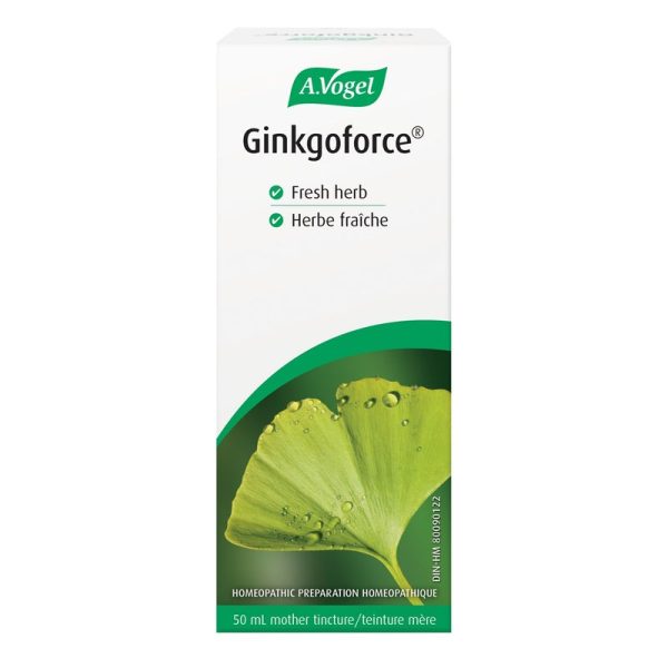 A. Vogel Ginkgo Ginkgoforce Tincture 50ml Fashion