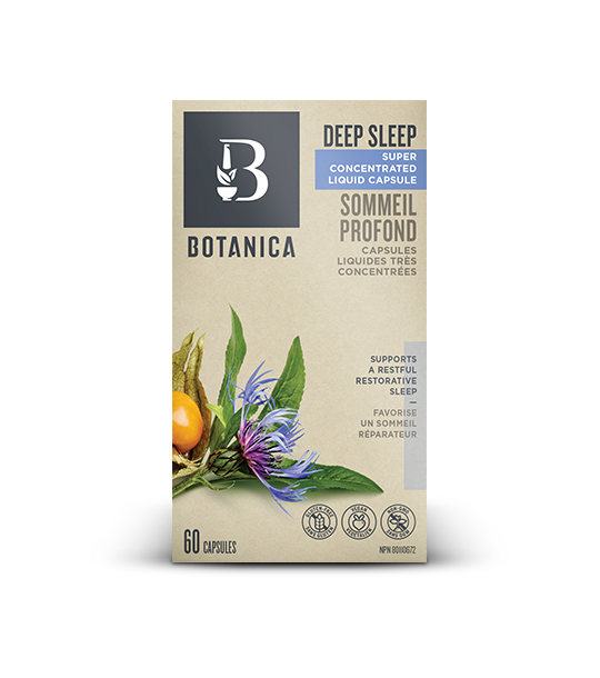 Botanica Deep Sleep (Formerly: Sleep Thru) 60 Liquid Capsules Online now