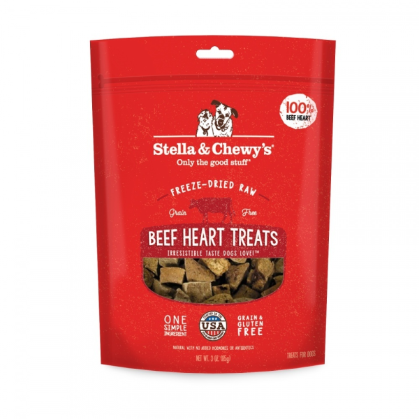 Stella & Chewy s Freeze-Dried Raw Beef Heart Dog Treats Online Hot Sale