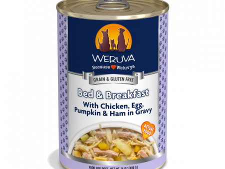 Weruva Bed & Breakfast with Chicken, Egg, Pumpkin & Ham in Gravy Canned Dog Food on Sale