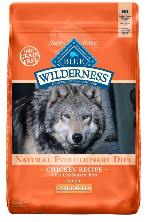 Blue Buffalo Wilderness Grain Free High Protein Chicken Recipe Adult Large Breed Dry Dog Food Online