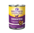 Wellness Grain Free Natural Chicken Stew with Peas and Carrots Wet Canned Dog Food Online now