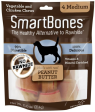 Smartbones Medium Peanut Butter Chew Bones Dog Treats Online