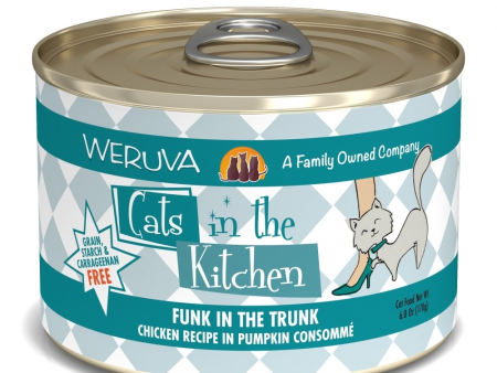 Weruva Cats in the Kitchen Funk in the Trunk Canned Cat Food Online Sale