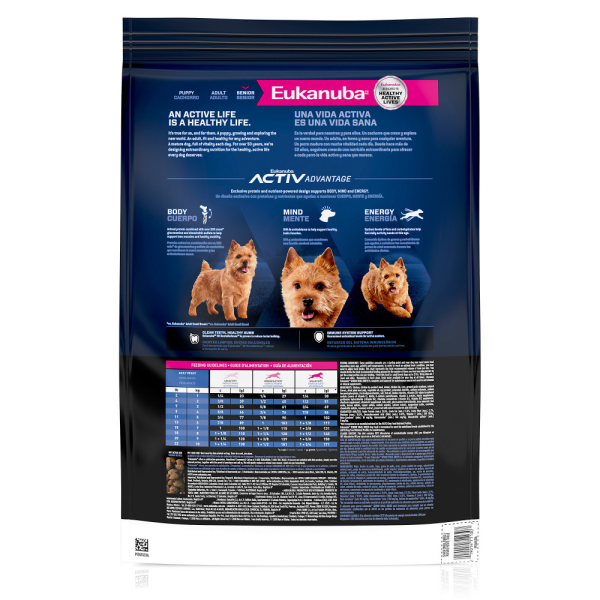 Eukanuba Small Breed Senior Chicken Formula Dry Dog Food For Discount