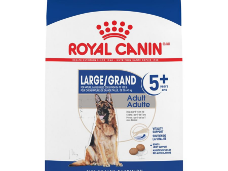 Royal Canin Size Health Nutrition Large Breed Adult 5+ Dry Dog Food For Sale