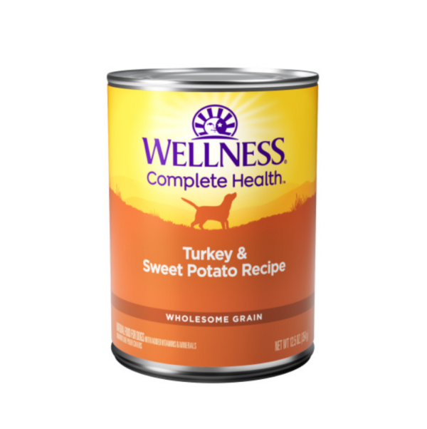 Wellness Complete Health Natural Turkey and Sweet Potato Recipe Wet Canned Dog Food Fashion