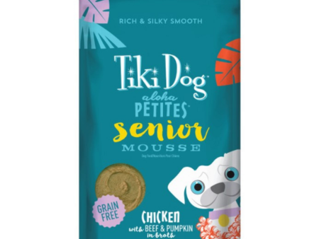 Tiki Dog Aloha Petites Chicken Senior Mousse For Cheap