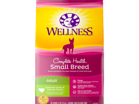 Wellness Complete Health Natural Small Breed Adult Turkey and Oatmeal Recipe Dry Dog Food Online